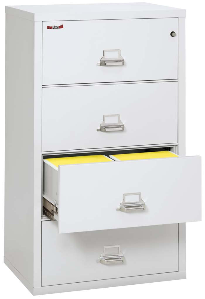 FireKing 4-3122-C Four Drawer 31" Lateral Fireproof File Cabinet