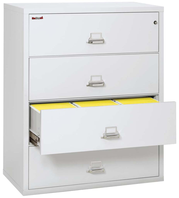 FireKing 4-4422-C Four Drawer 44" Wide Lateral File Cabinet